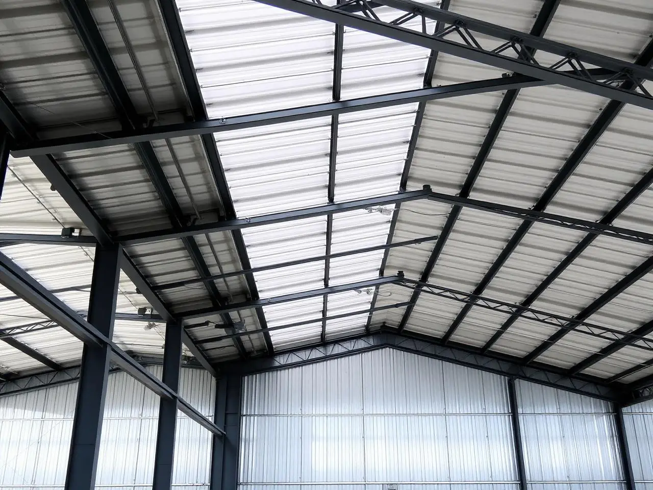 Long-span aluminium roofing sheets
