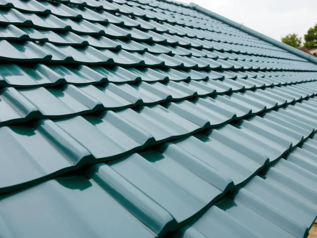 Step-tile aluminium roofing sheets
